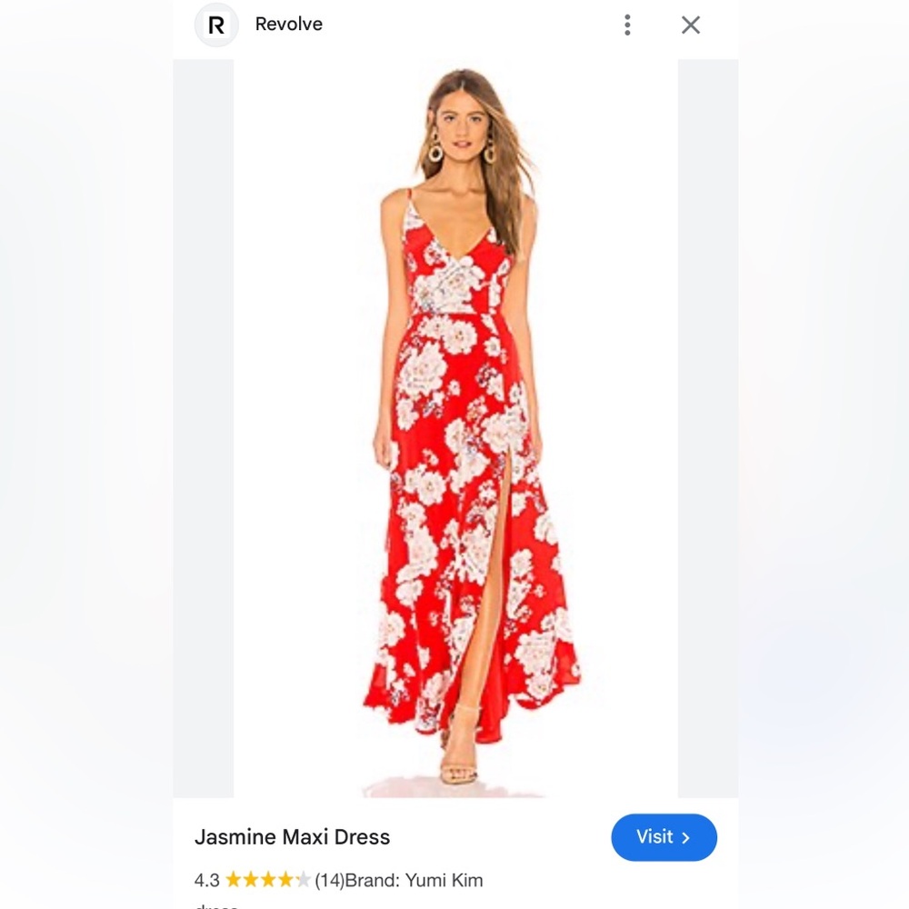 Jasmine Maxi Dress by Yumi Kim - Size Small